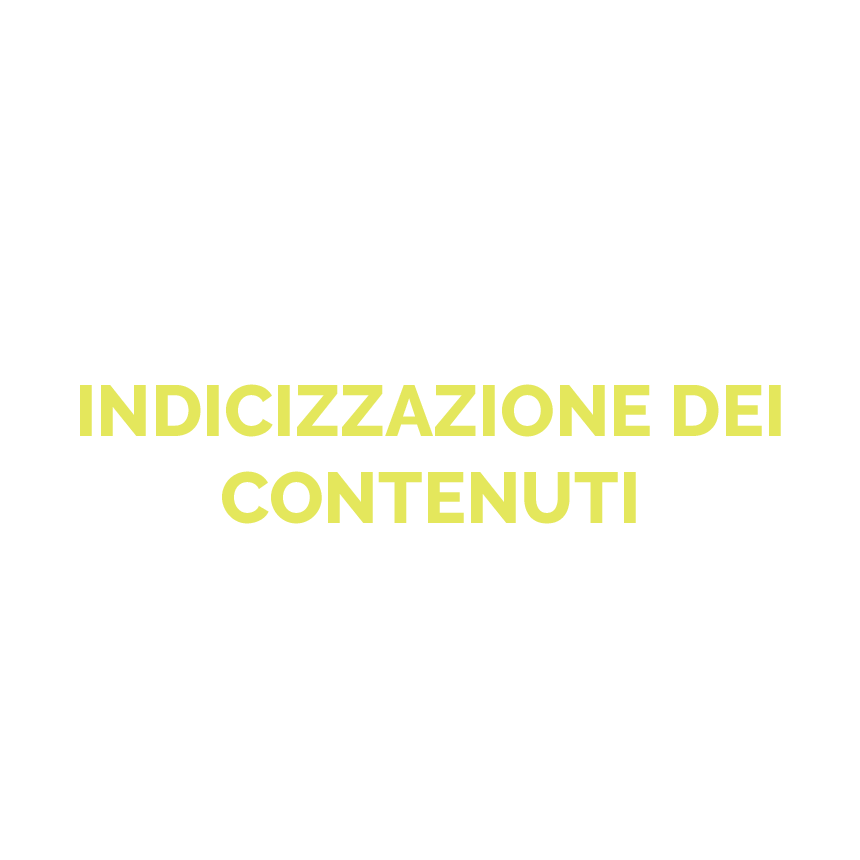 Indicizzazione dei contenuti icona